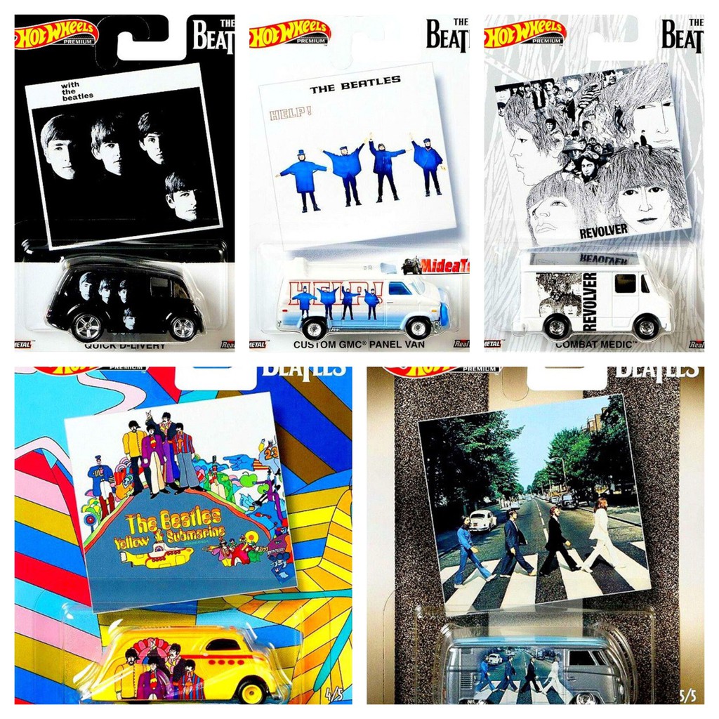 hot wheels the beatles premium set