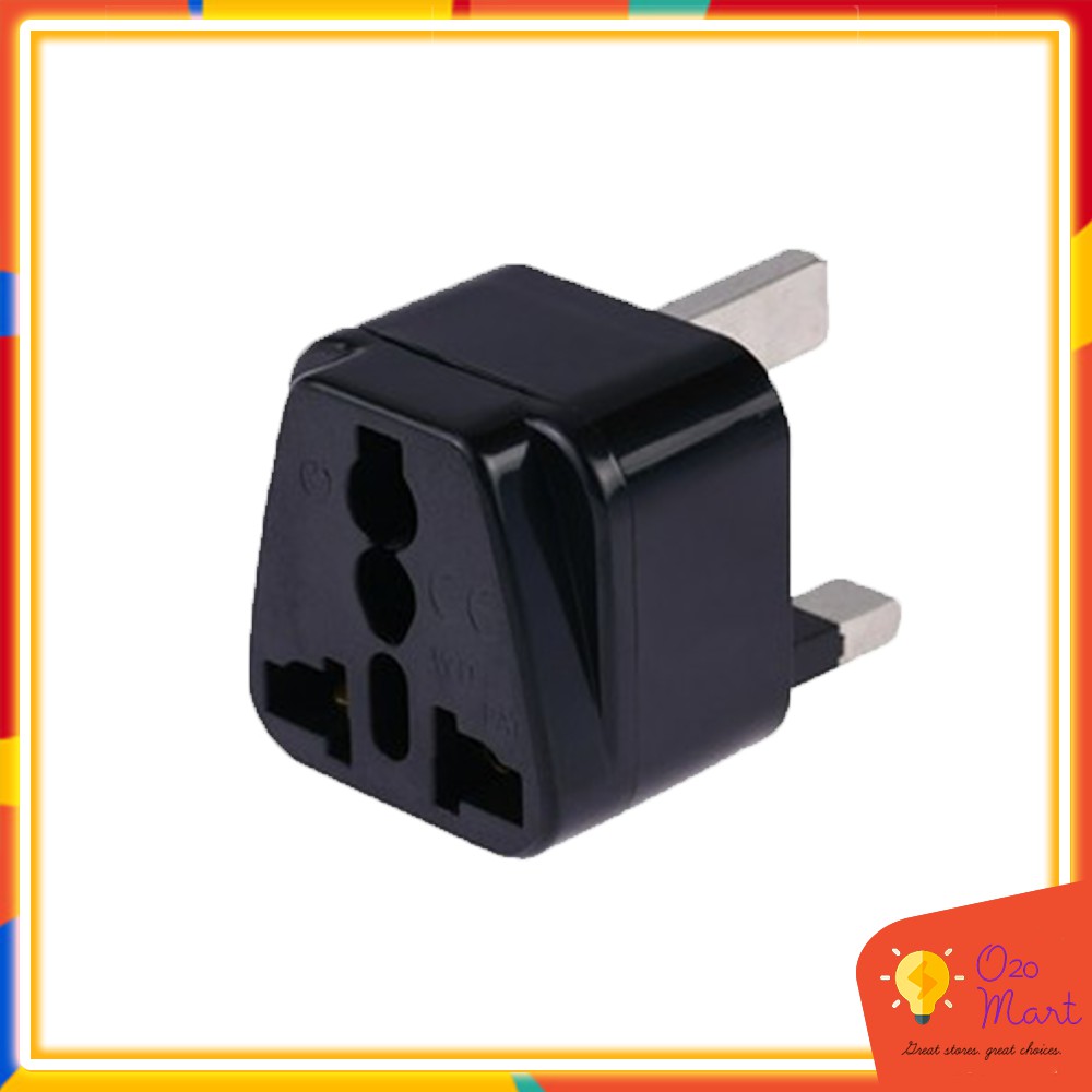 Black Quality Pure High Voltage Pure Copper 2200W UK Plug Top 13A