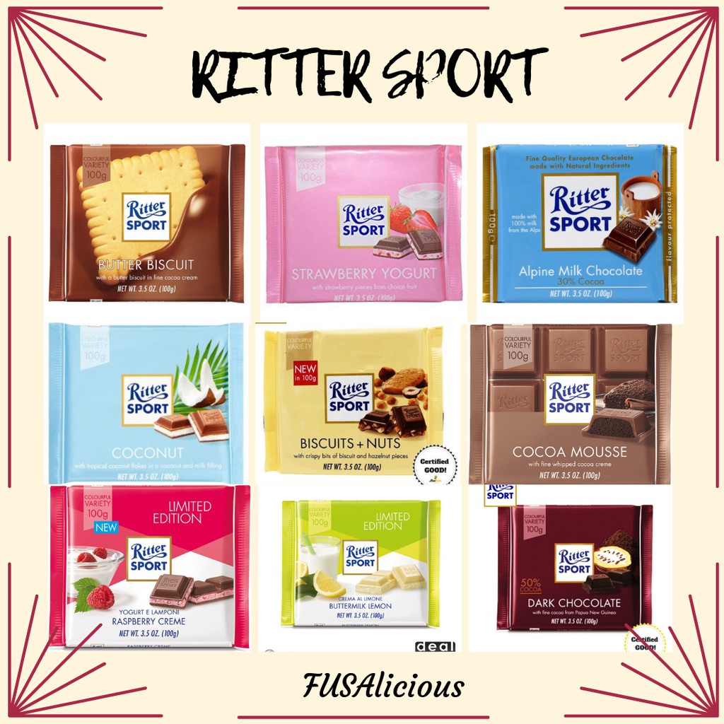 Ritter Sport From Langkawi Shopee Malaysia