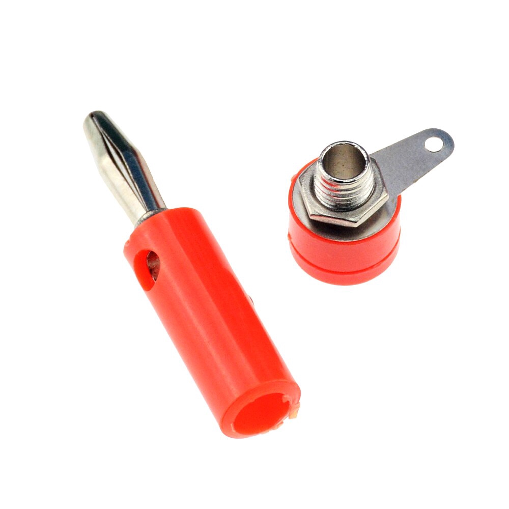 Have Durable 10 set Male Female 4mm Banana Plug Insert Connector Pin DIY Model Parts Terminal Socket Multi - Image 2