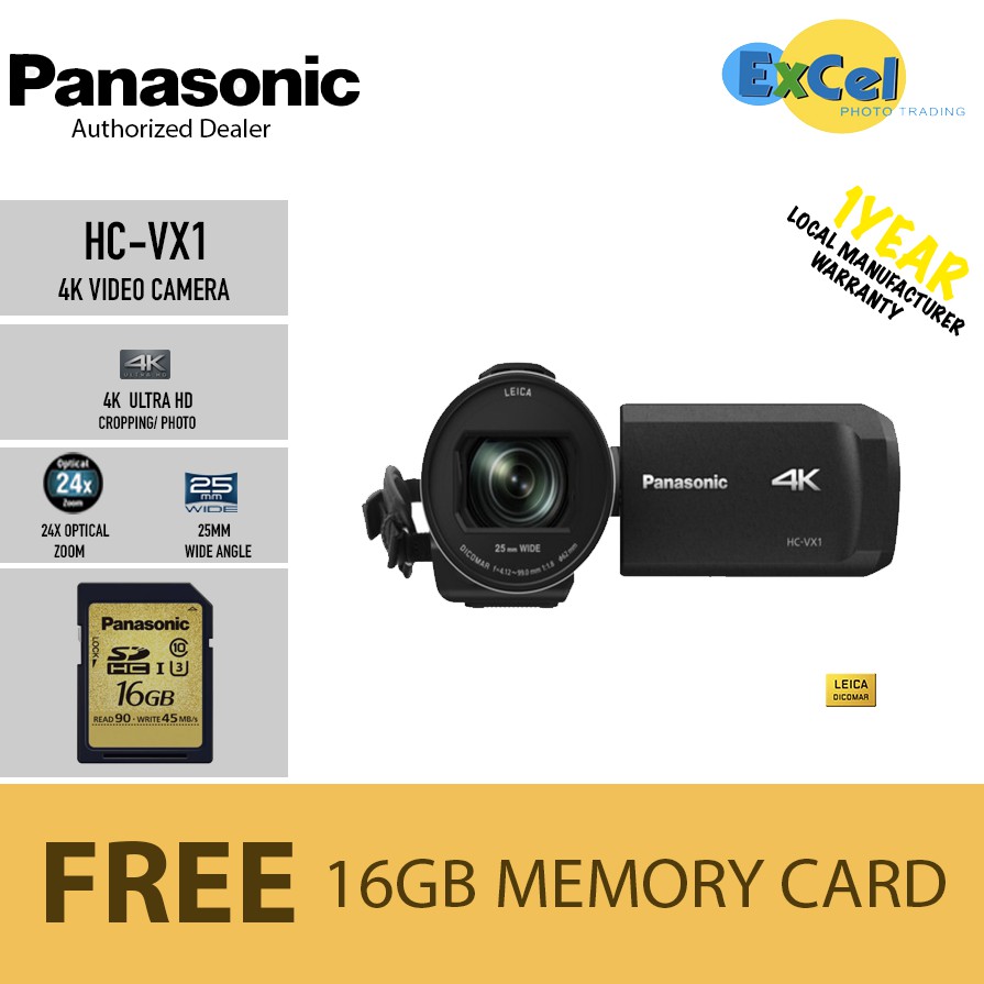 PANASONIC HC-VX1 4K HD VIDEO CAMERA | Shopee Malaysia