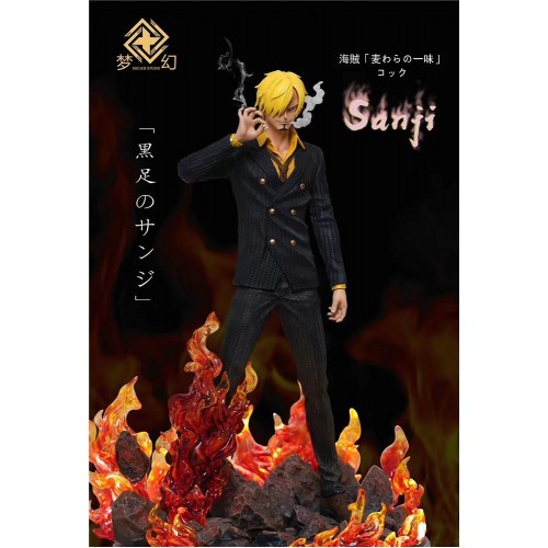 New Dream Studios One Piece 1 5 Vinsmoke Sanji Gk Resin Statue 黑足 文斯莫克山治 海贼王 Gk雕像手办 Shopee Malaysia