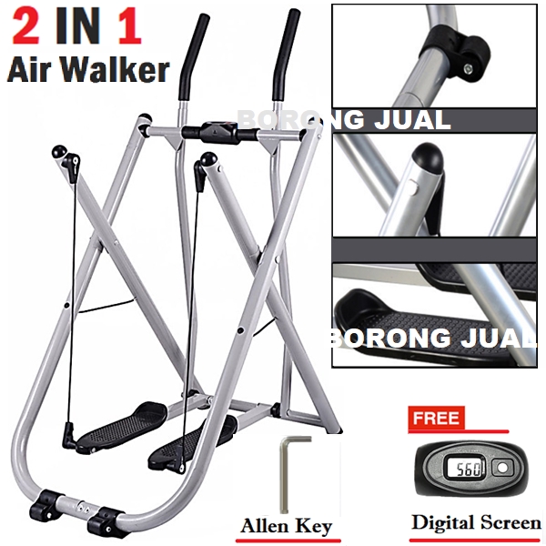 Air Walker Slim Strider Elliptical Trainer Slimming Fitness Exercise ...