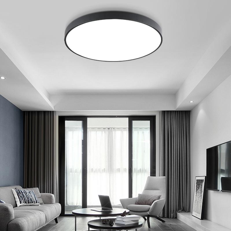 Modern Led Ceiling Light Living Room Light White Light 5000k