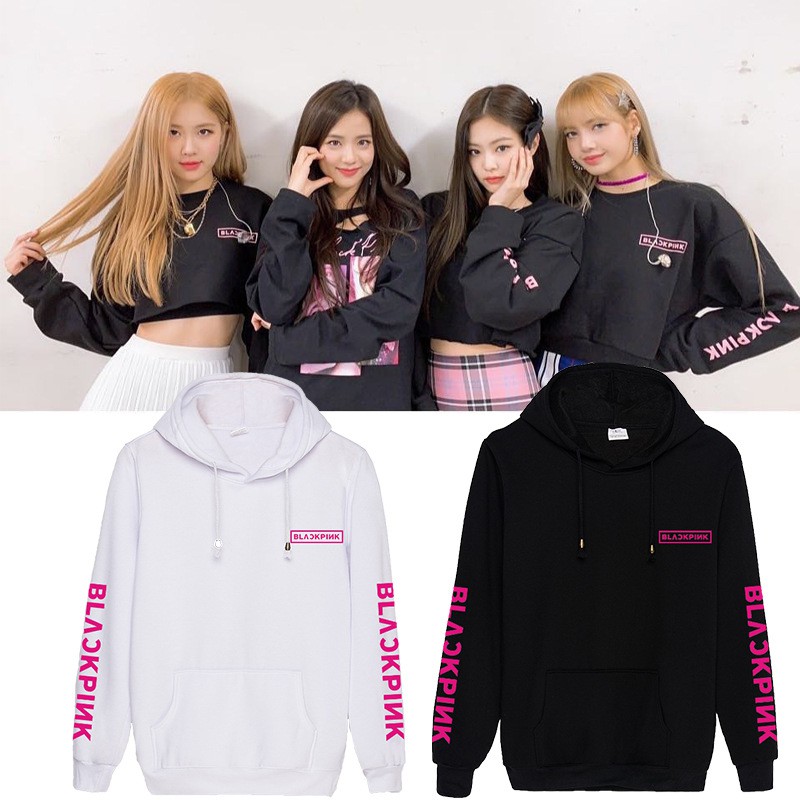 blackpink rose sweatshirt