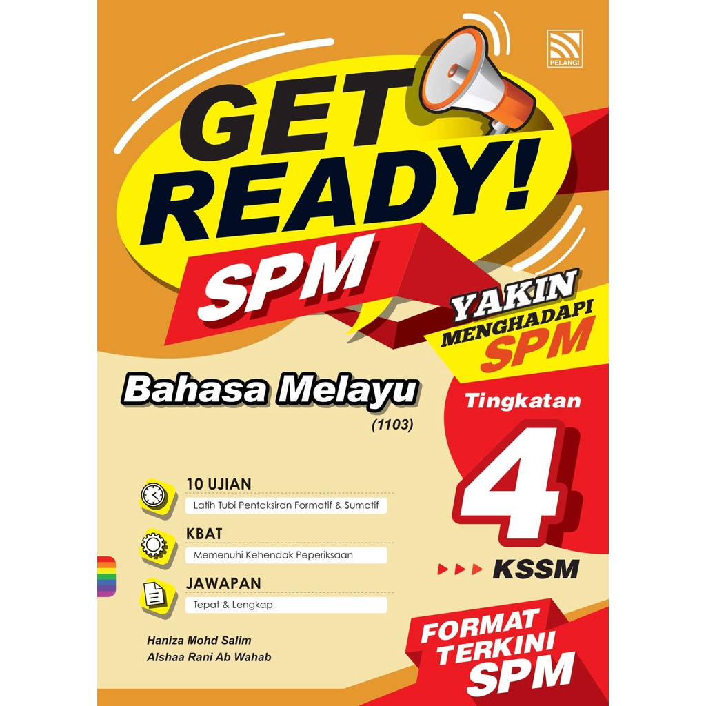 Pelangibooks Get Ready Spm 2022 Tingkatan 4 Shopee Malaysia