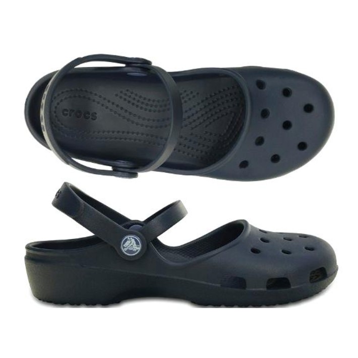 black mary jane crocs