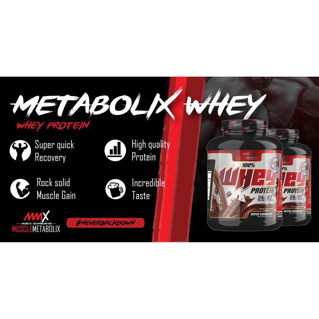 Buy Mmx Metabolix Whey Protein 6lbs Whey Protein Powder Muscle Building Lean Muscle Seetracker Malaysia