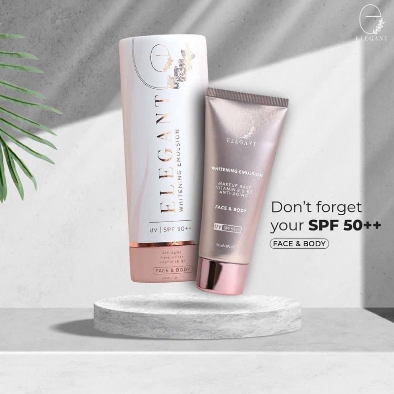 ELEGANT SUNSCREEN VIRAL TIKTOK ORIGINAL HQ READYSTOCK POSTAGE EVERYDAY