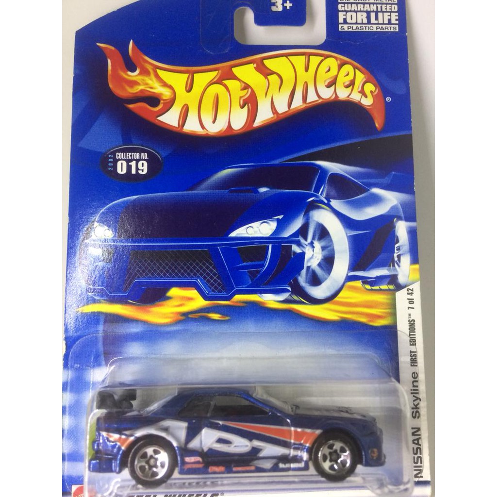 hot wheels nissan skyline first edition