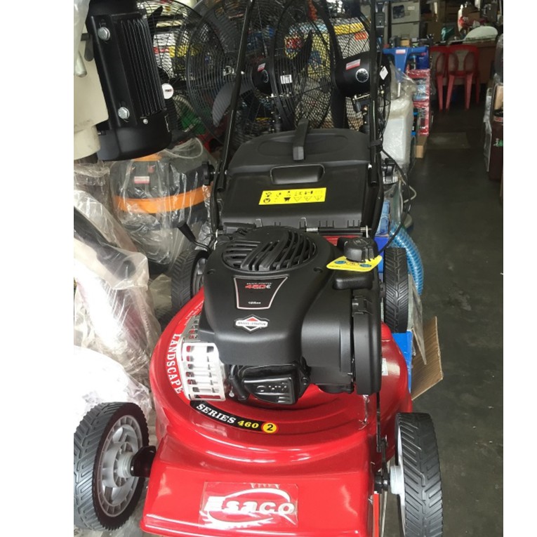 MAC 46R Self Propelled Petrol Lawn Mower With Made In USA Briggs ...