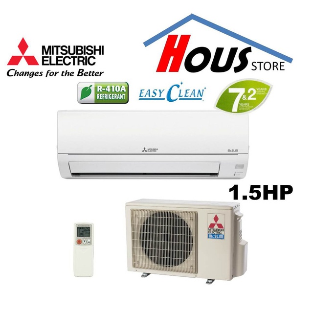 Mitsubishi Electric MSHK13VA/MUHK13VA 1.5HP Air Conditioner R410A