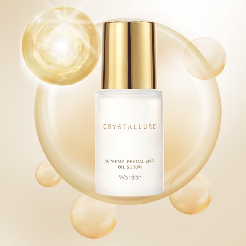 Wardah Crystallure Supreme Revitalizing Oil Serum (30ml) Shopee Malaysia