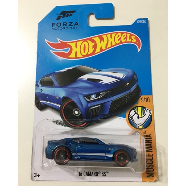 hot wheels camaro blue