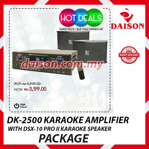 Daison Denn Karaoke Carnival 19 Package Dk 2500 Dsx 10proii Shopee Malaysia