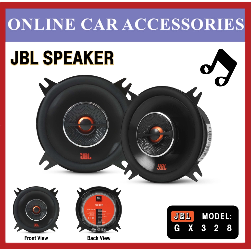 Jbl Gx Series Gx Way Car Speaker Watts Peak Power Inch Spk Spiker Kereta Shopee