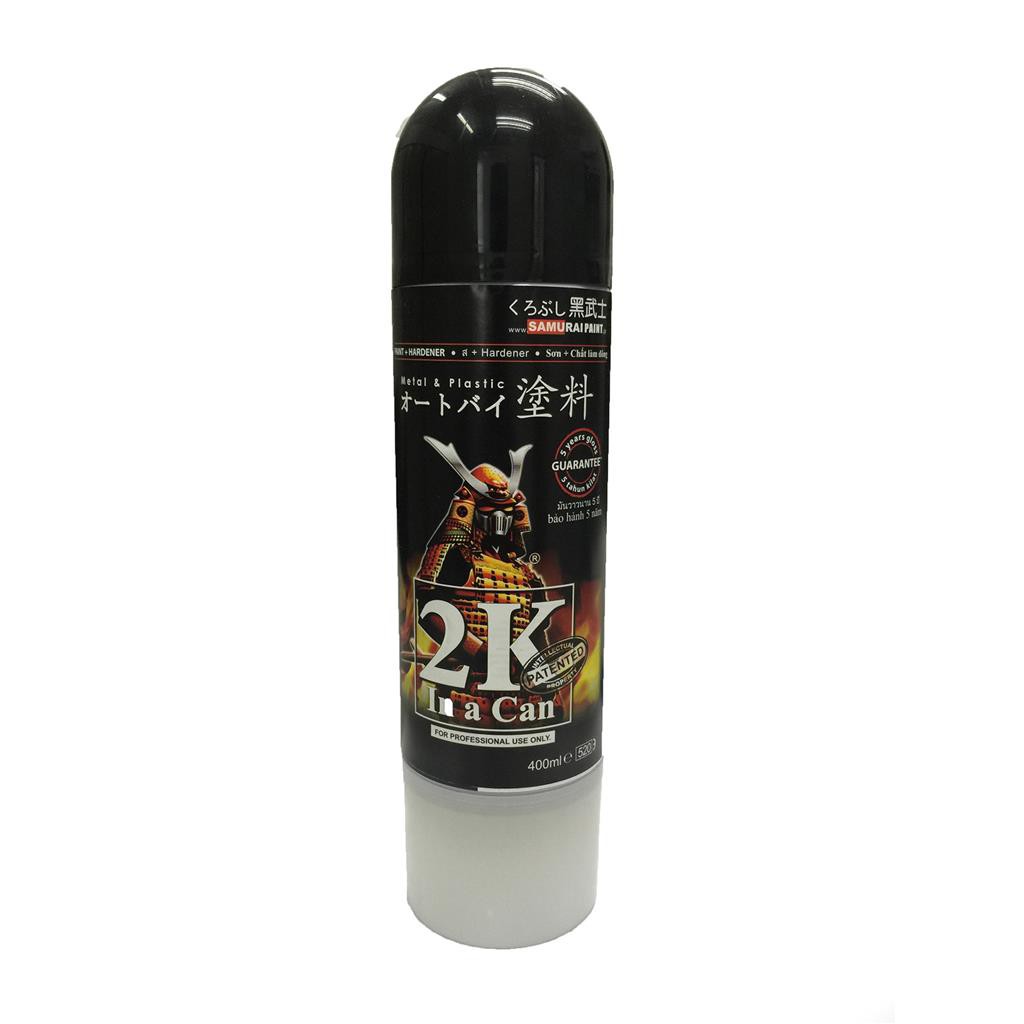 SAMURAI SPRAY PAINT 2K08 UNDERCARRIAGE EPOXY (BLACK) 400ml Shopee Malaysia