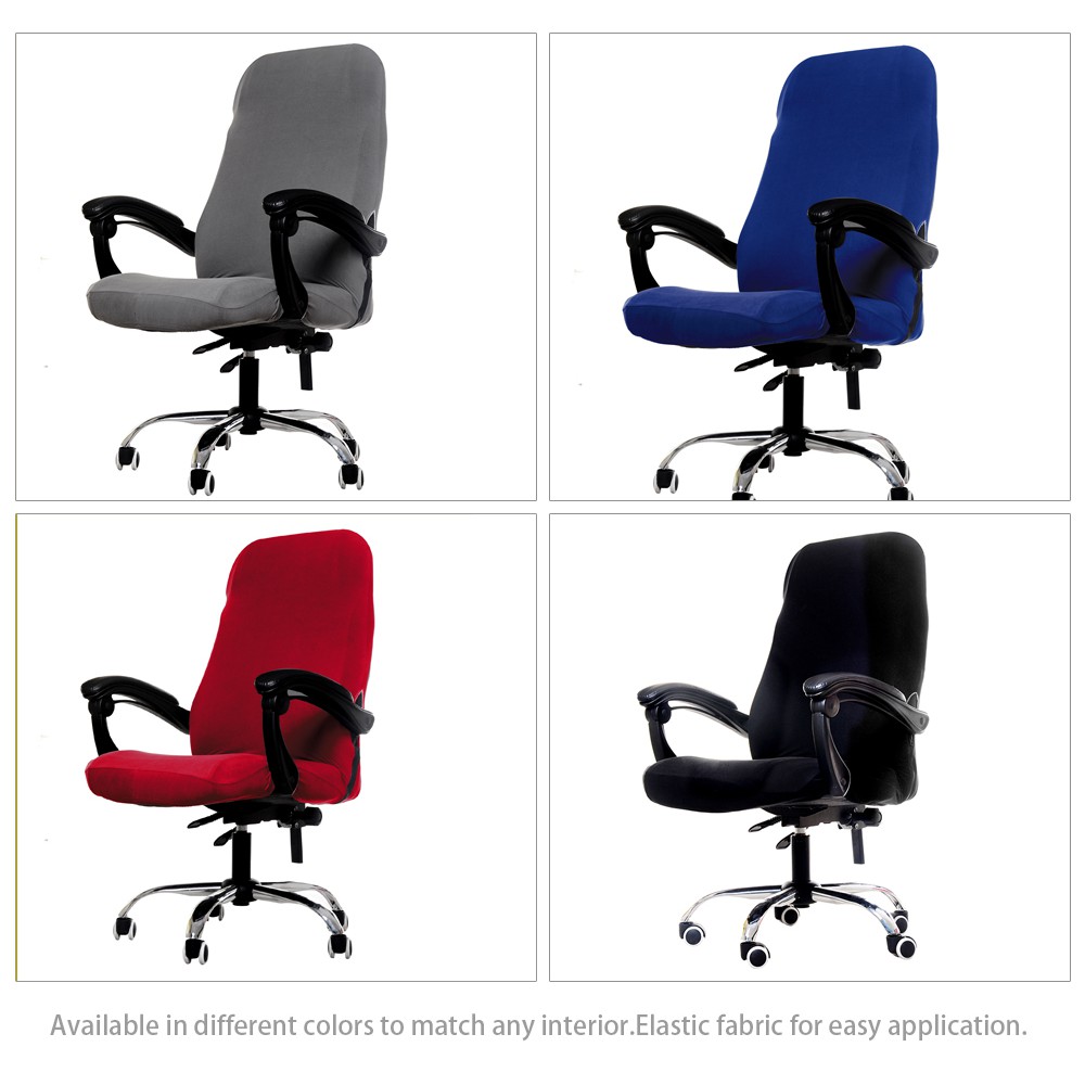 new ikea style conjoined office chair cover sarung kerusi makan soft  comfortable kainpasang seat cushion
