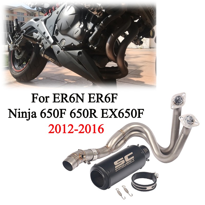 er6n slip on exhaust