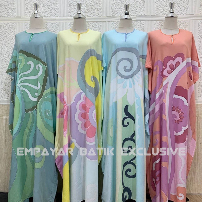 [KAFTAN PASTEL 100% LUKIS TANGAN] BORONG