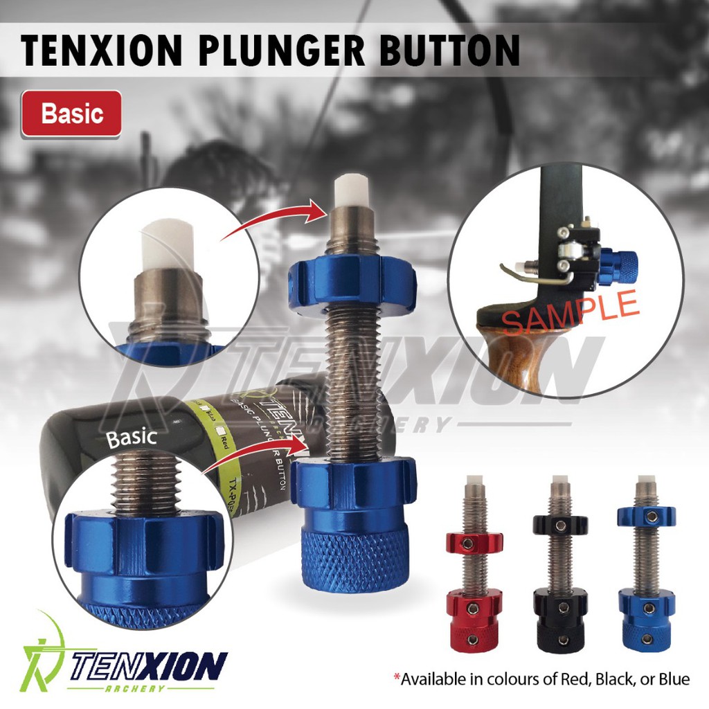 TenXion Archery P056 Cushion Plunger Pressure Button Screw in Recurve