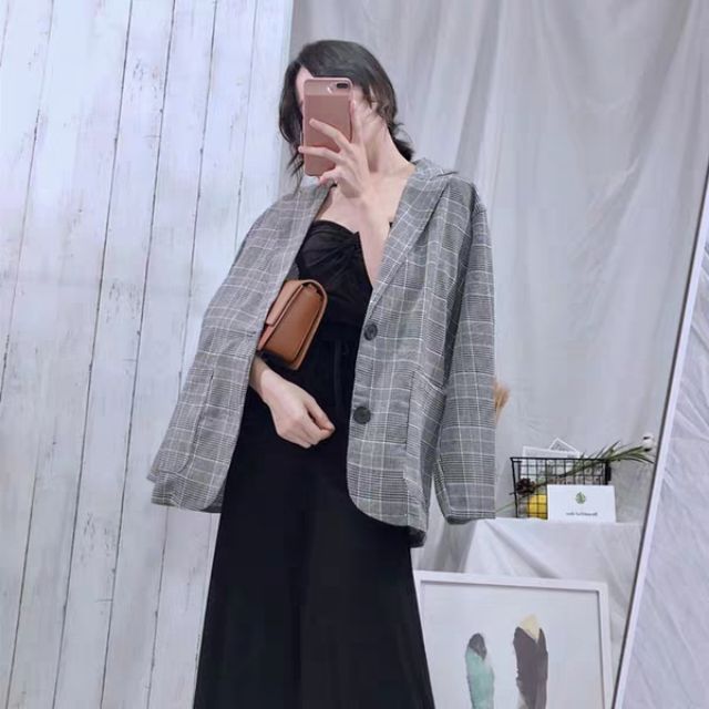 casual suit jacket look