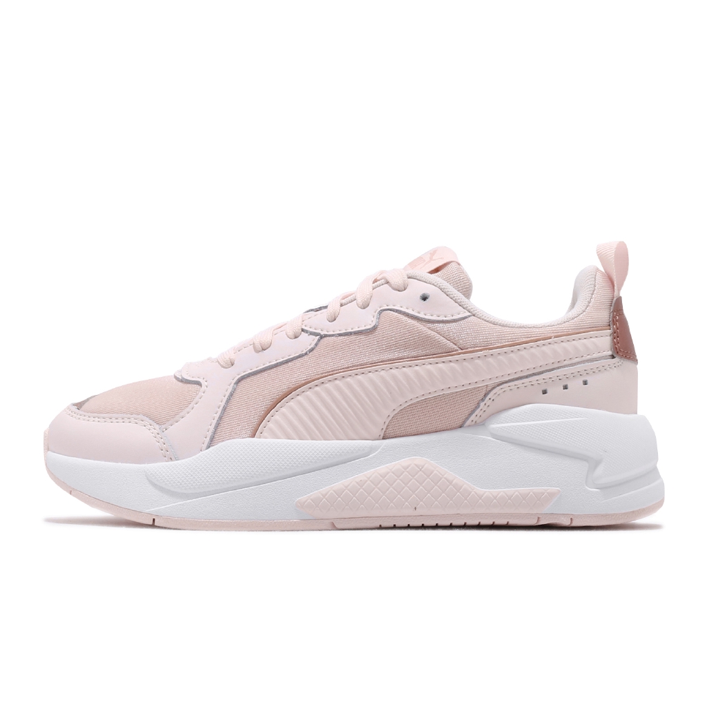 puma gold white shoes