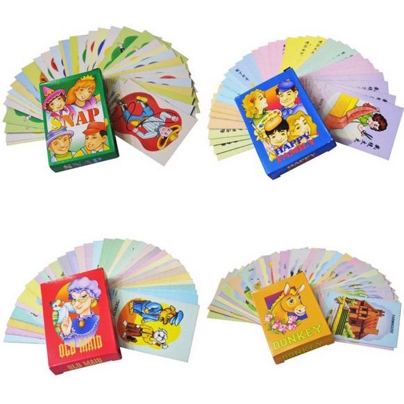 CHILDRENS Traditional Card Games Happy Families Jungle Snap Donkey Pairs Snap 