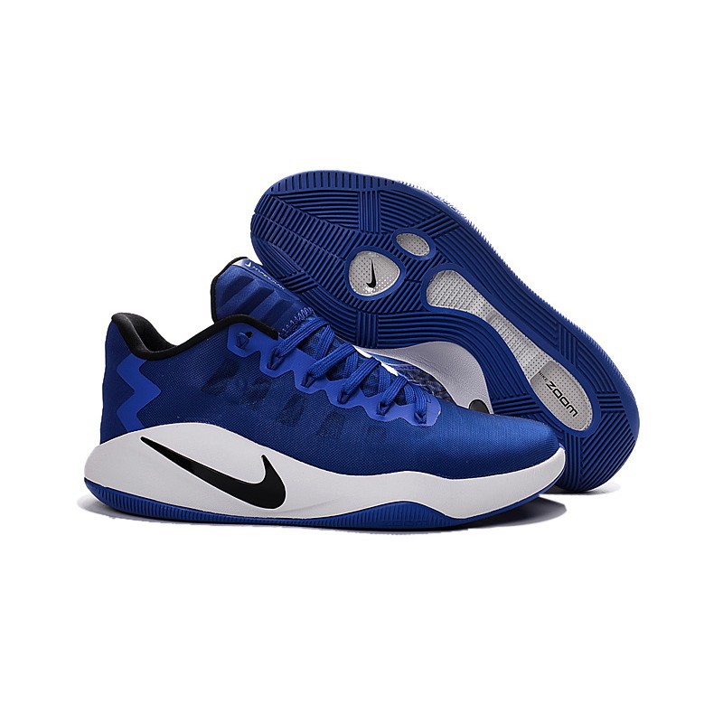 Nike Hyperdunk 16 Low Game Royal Black White Mens Basketball Shoes Shopee Malaysia