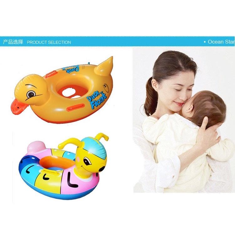 Cute Animal  Design Baby Cartoon Swimming Float Play Water 