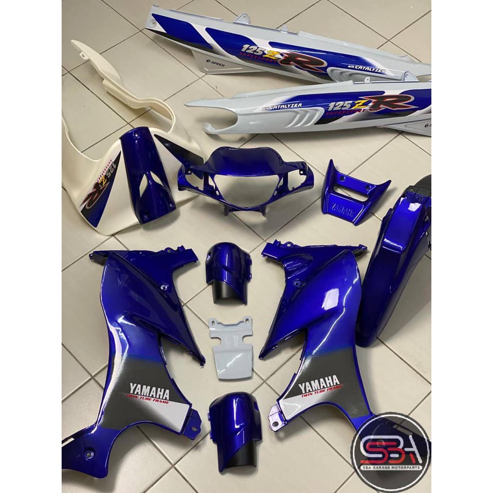 Buy Coverset Original Hong Leong Yamaha Hly 125 Z Zr Biru Bata Ready Stock Item Free Gift Item Seetracker Malaysia