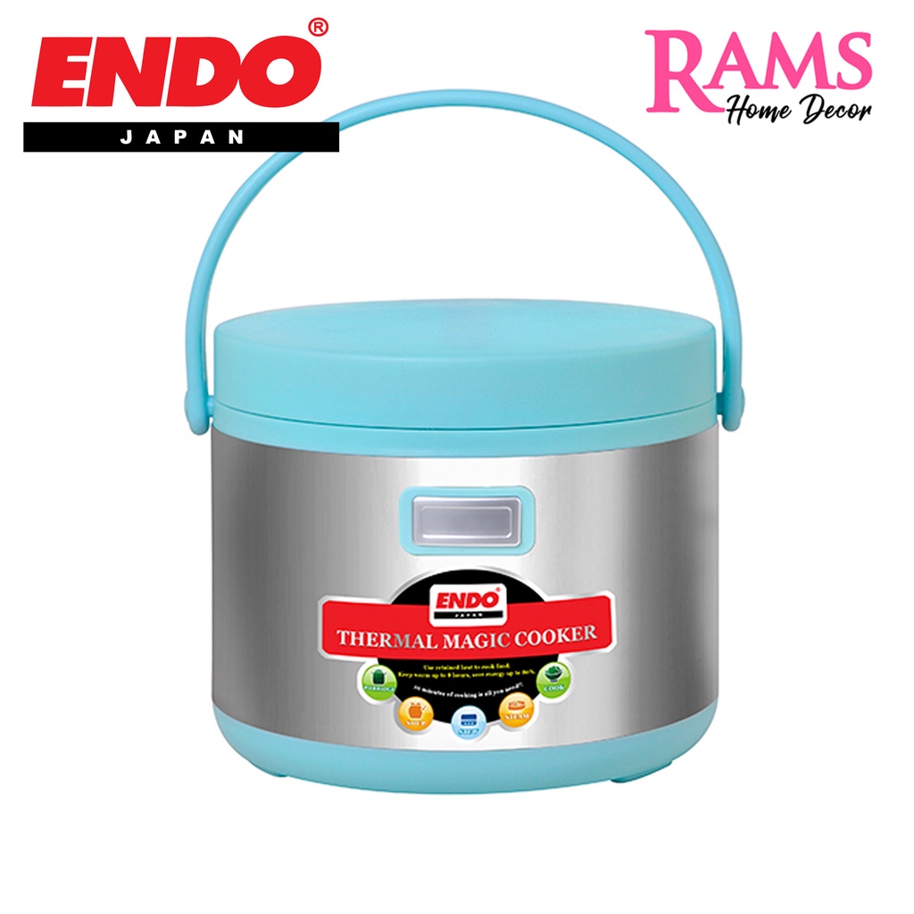 ENDO 5000ML Portable Vacuum Thermal Magic Cooker Food Lunch Box / Food