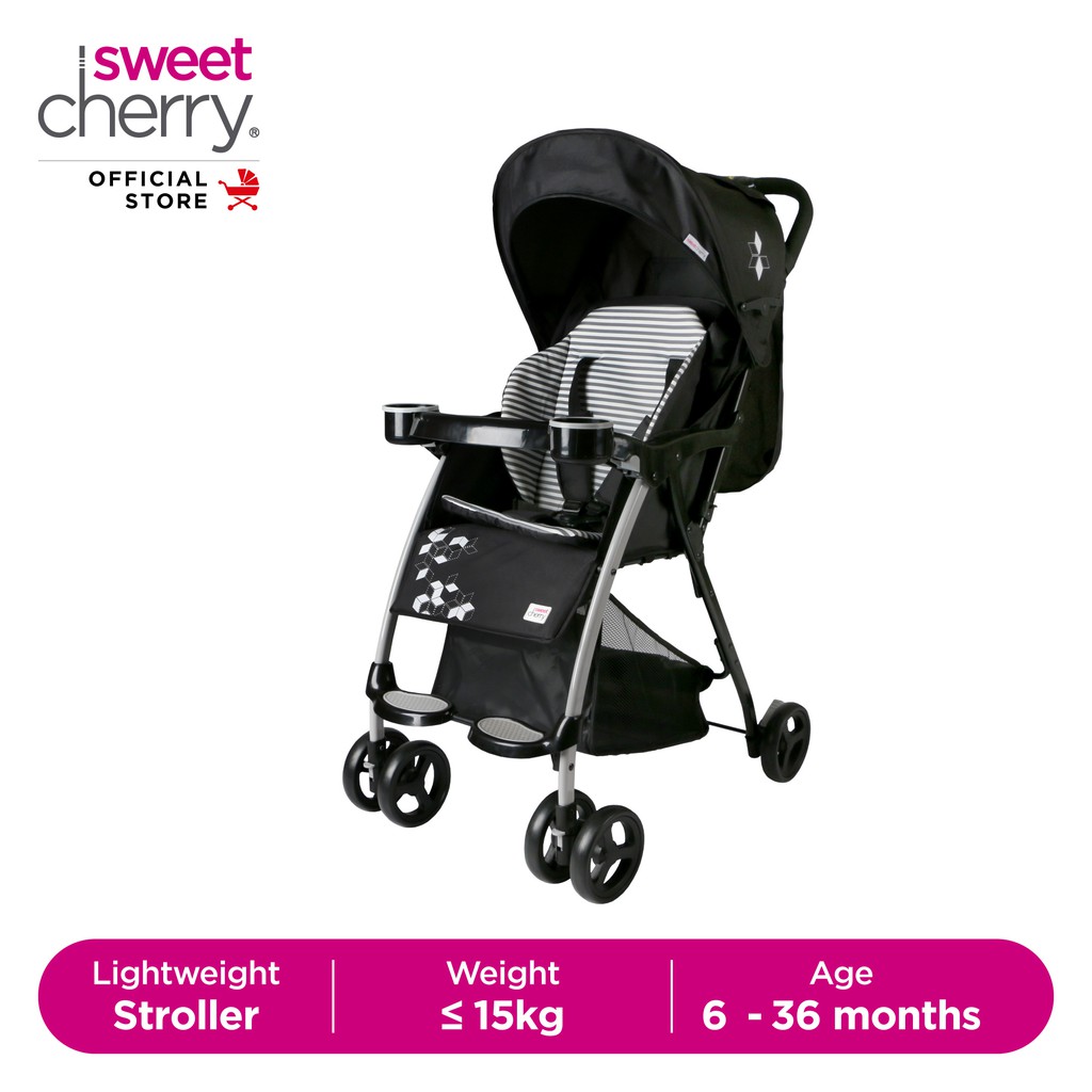 stroller baby sweet cherry