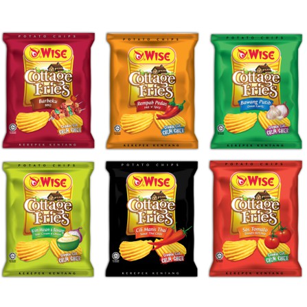 Wise Cottage Fries 65g Shopee Malaysia