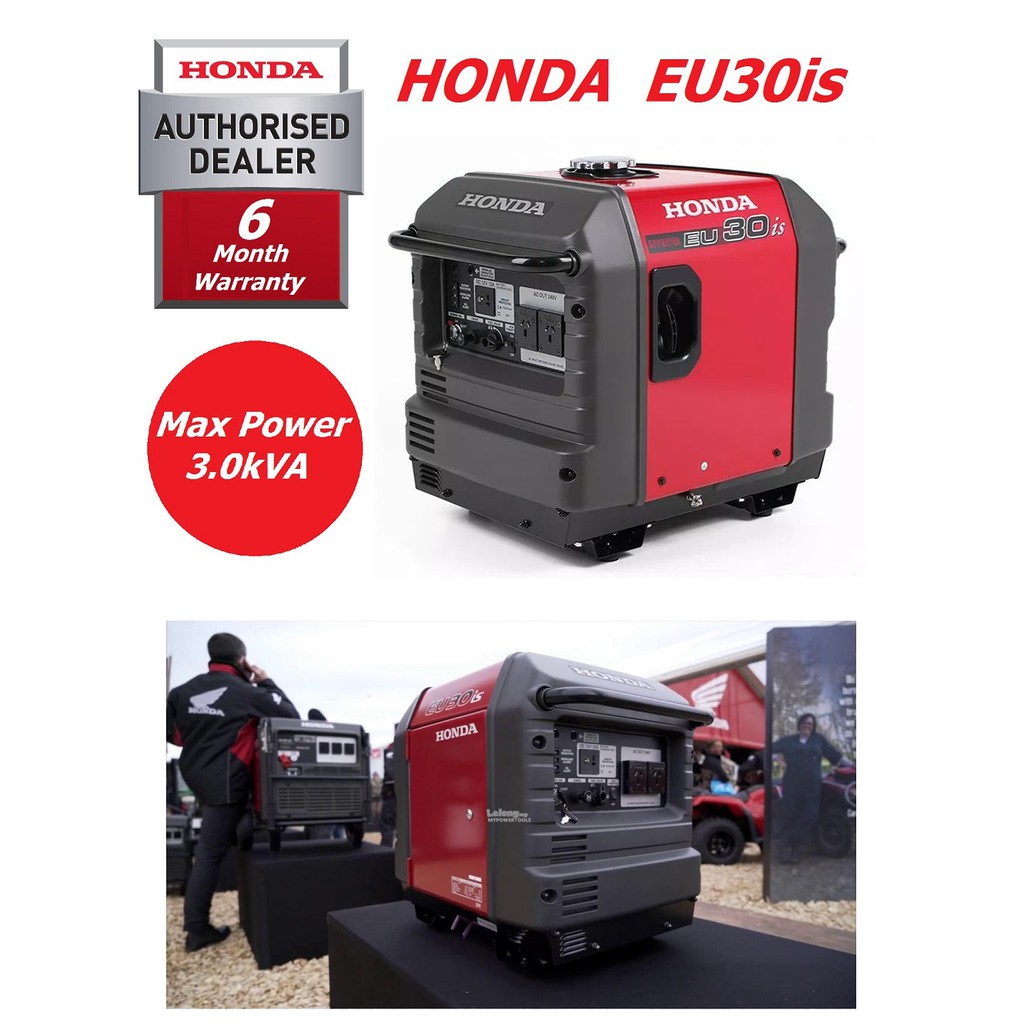 Honda EU30is Portable Gasoline Silent Generator | Malaysia