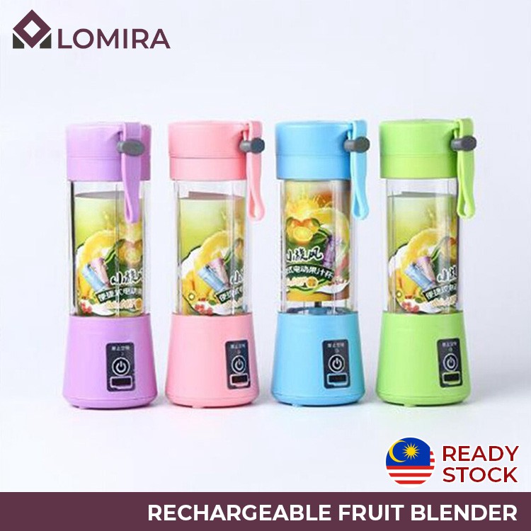 USB Mini Fruit Juicer/ Ice Smoothie Maker/ Portable Rechargeable
