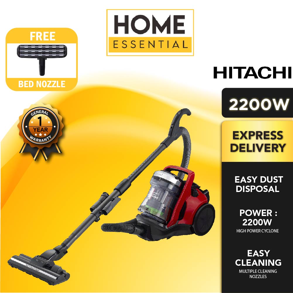 Hitachi 2200W Cylinder Cyclone Vacuum Cleaner CVSC22V BRE CVSC22V
