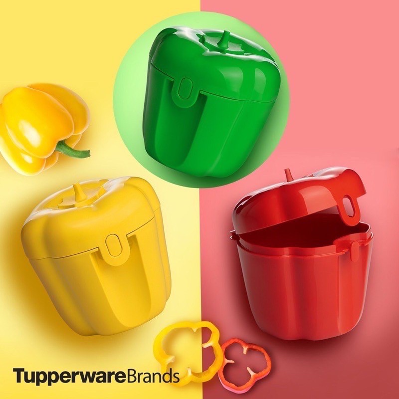 ⚡️ HOT DEALS ⚡️ TUPPERWARE Pepper Keeper (350ml) #readystock