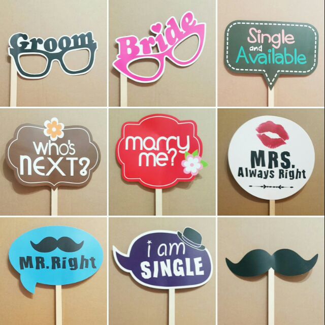 photo booth props malaysia