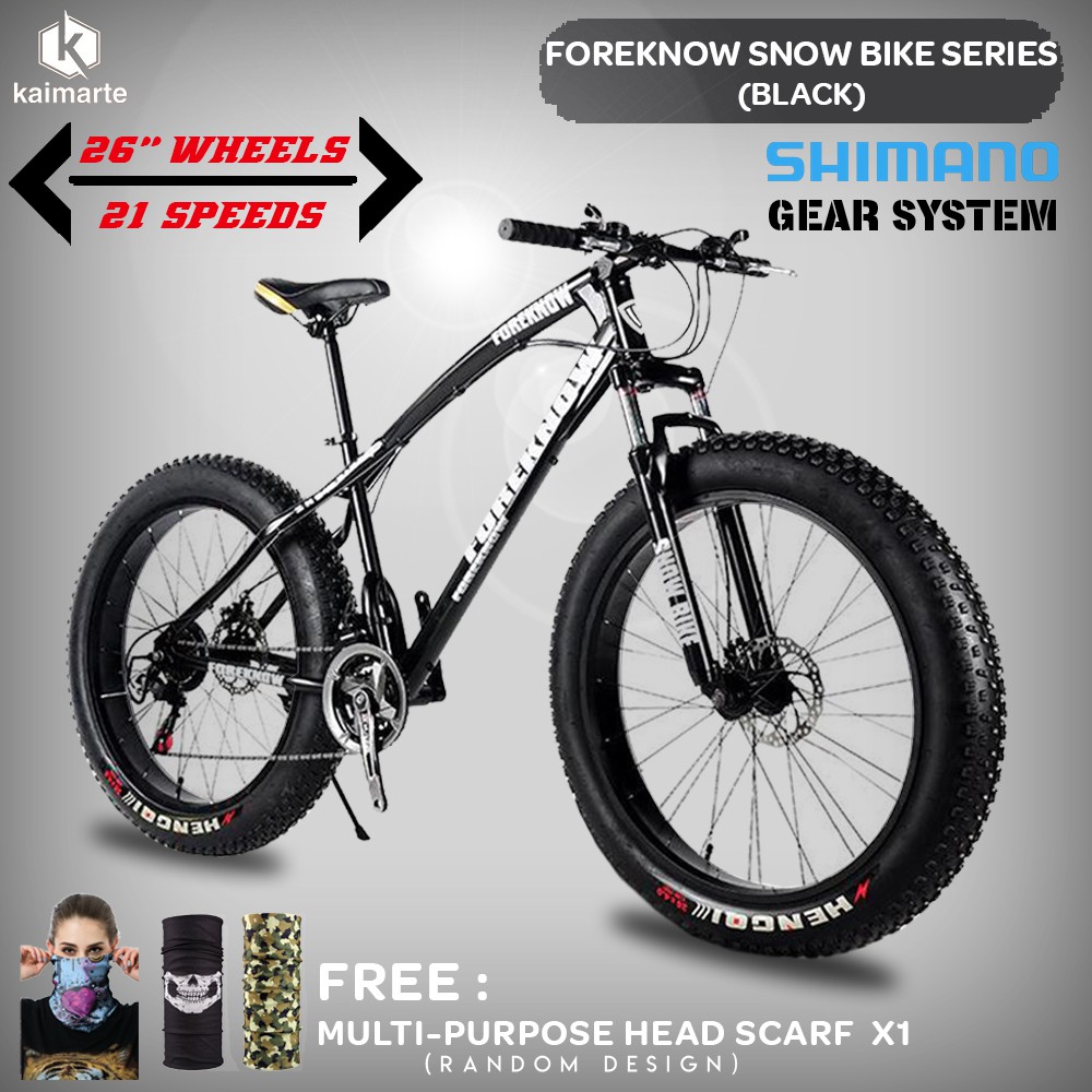 foreknow snow bike