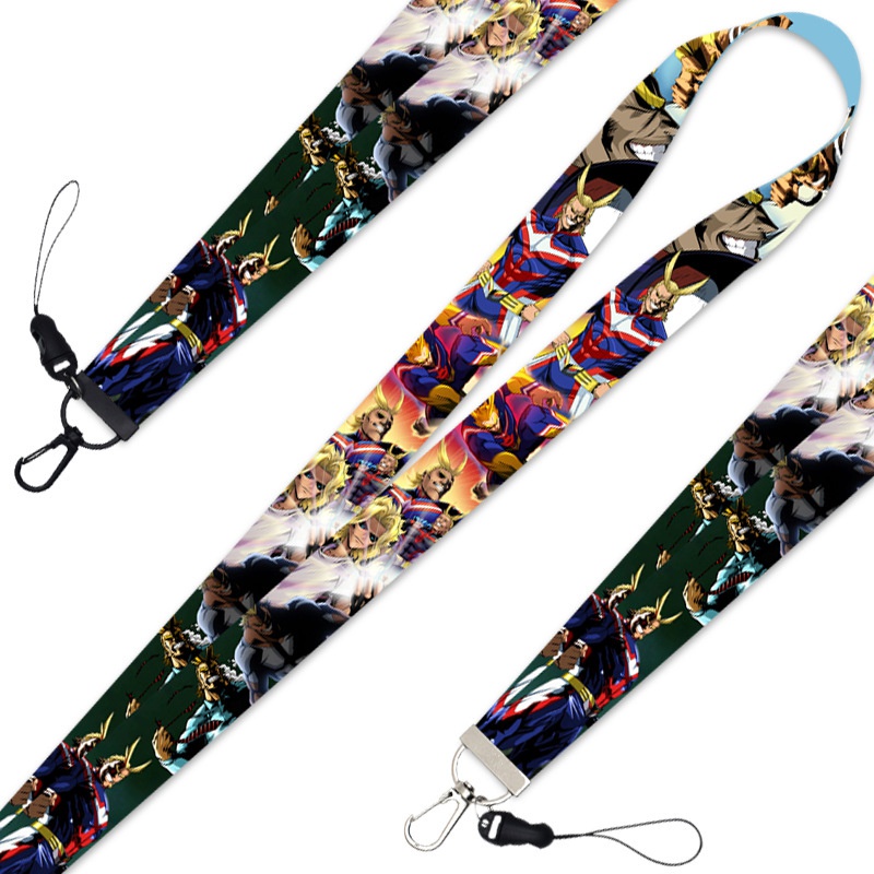 My Hero Academia-All Might ~ 1 Piece Badge Lanyard / Cell Phone Security Lanyard / Accessory / Neck Strap