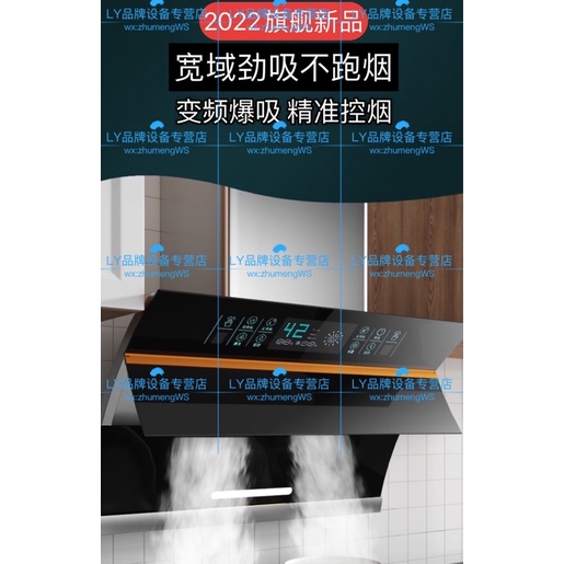 LY品牌设备专营店☞好太太大吸力家用商用吸油烟机 Large suction household and commercial range hood