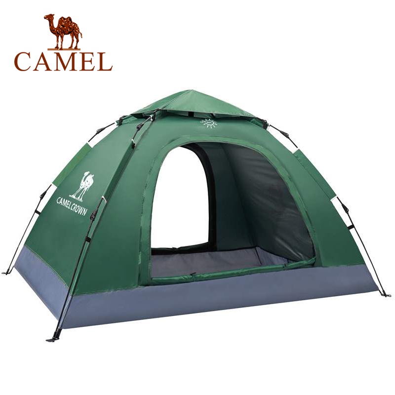 CAMEL 3-4 People Double Layer Guide Rope Automatic Tent Outdoor Camping Travel Tent