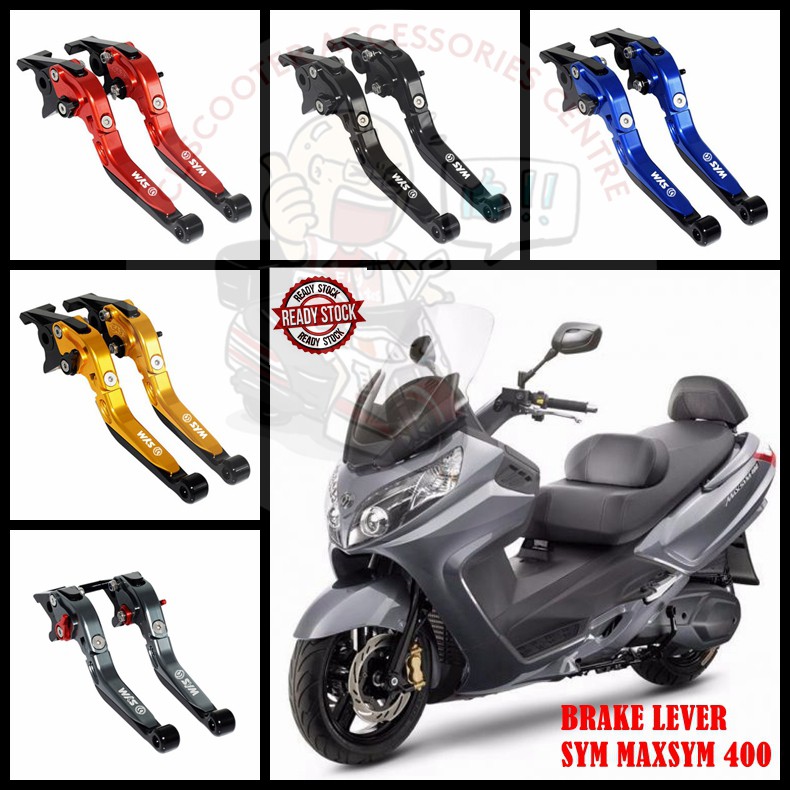 SYM MAXSYM 400 BRAKE LEVER FOLDABLE ADJUSTABLE BREK LEVER SYM SCOOTER