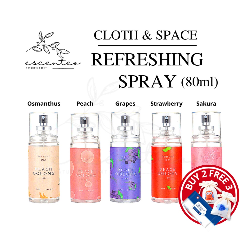 escenteo Home Fragrance Room Spray Car Perfume Toilet Air Freshener