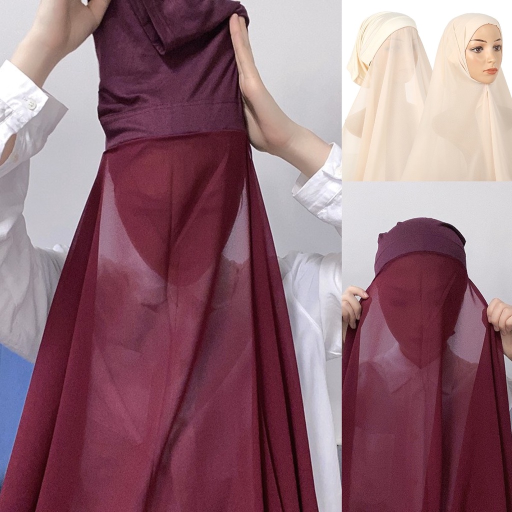 KUNTUM INSTANT SHAWL IN SAWO MATANG