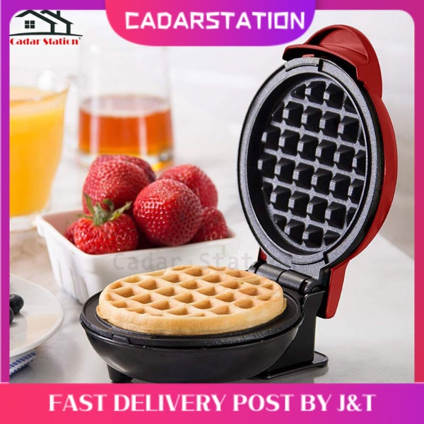 CS_Electric Waffle Maker Bubble Egg Cake Oven Breakfast Waffle Machine Egg Cake Oven Pan Eggette Machine Mini Waffle Pot