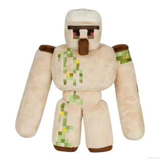 Available New Minecraft Plush Toy Steve Zobim Iron Golem Anime Soft Stuffed Animals Doll Baby Toys Shopee Malaysia