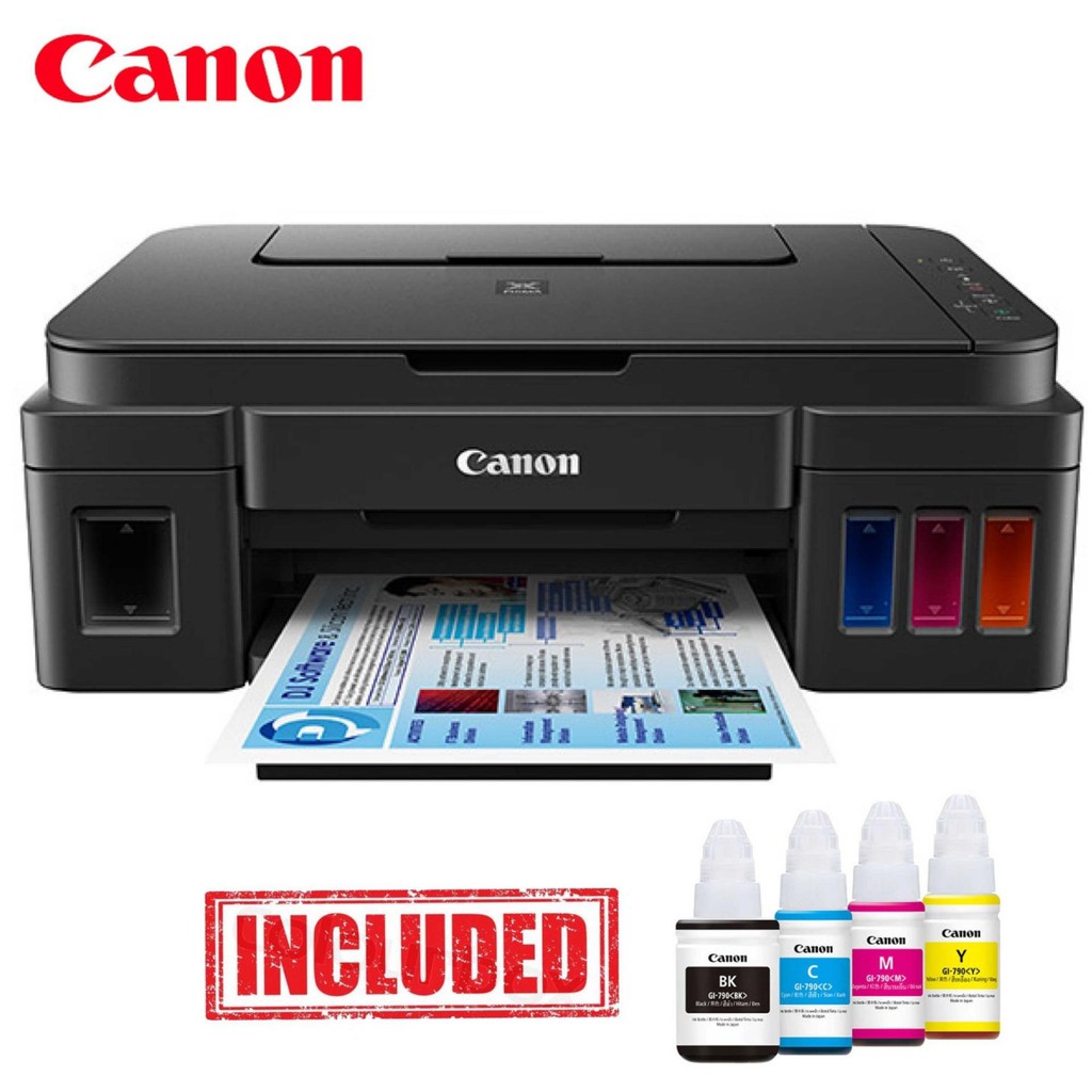 CANON G2000 Exchange To G2010 COLOR INKJET PRINTER REFILLABLE INK TANK