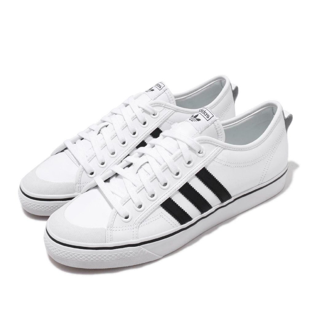 adidas nizza white gum